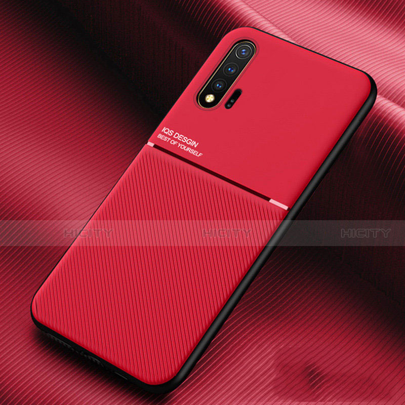 Coque Ultra Fine Silicone Souple 360 Degres Housse Etui C03 pour Huawei Nova 6 5G Rouge Plus