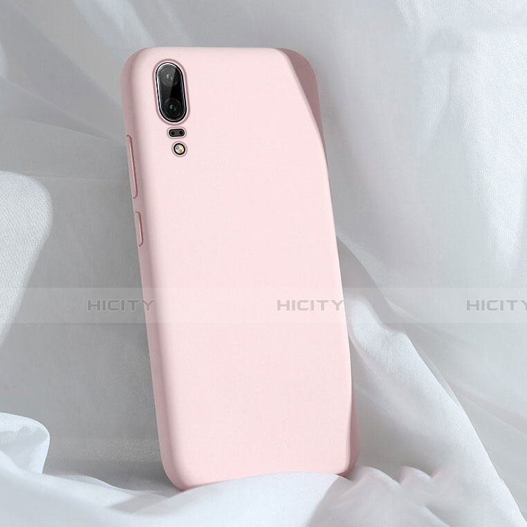 Coque Ultra Fine Silicone Souple 360 Degres Housse Etui C03 pour Huawei P20 Rose Plus