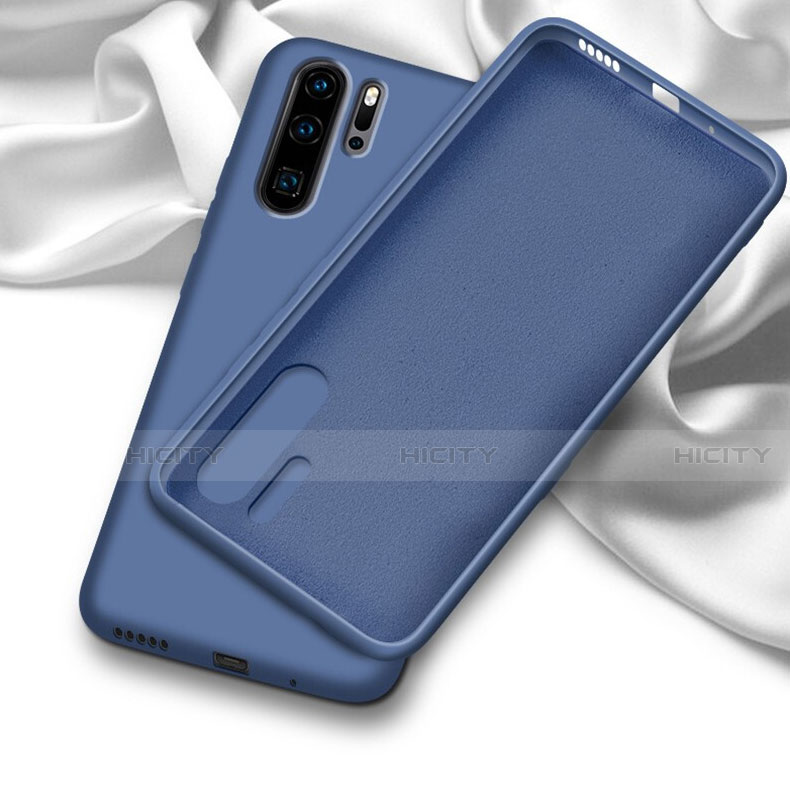 Coque Ultra Fine Silicone Souple 360 Degres Housse Etui C03 pour Huawei P30 Pro Bleu Plus