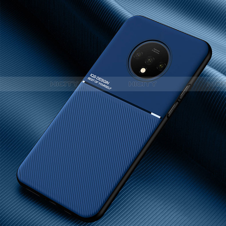 Coque Ultra Fine Silicone Souple 360 Degres Housse Etui C03 pour OnePlus 7T Bleu Plus