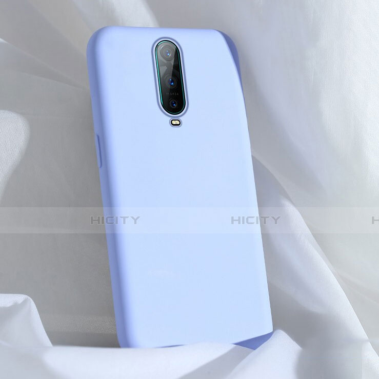 Coque Ultra Fine Silicone Souple 360 Degres Housse Etui C03 pour Oppo R17 Pro Bleu Ciel Plus