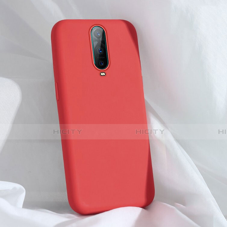 Coque Ultra Fine Silicone Souple 360 Degres Housse Etui C03 pour Oppo R17 Pro Rouge Plus