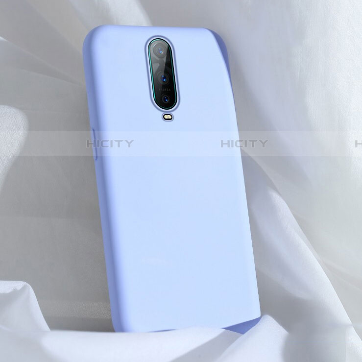 Coque Ultra Fine Silicone Souple 360 Degres Housse Etui C03 pour Oppo RX17 Pro Bleu Ciel Plus