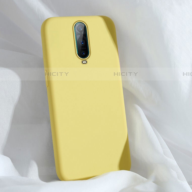 Coque Ultra Fine Silicone Souple 360 Degres Housse Etui C03 pour Oppo RX17 Pro Jaune Plus