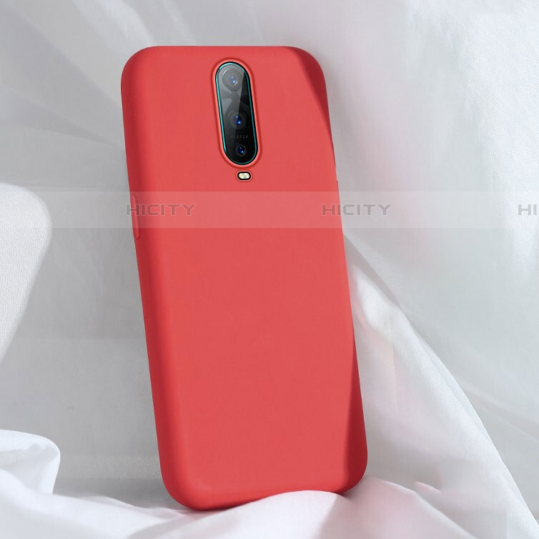 Coque Ultra Fine Silicone Souple 360 Degres Housse Etui C03 pour Oppo RX17 Pro Rouge Plus