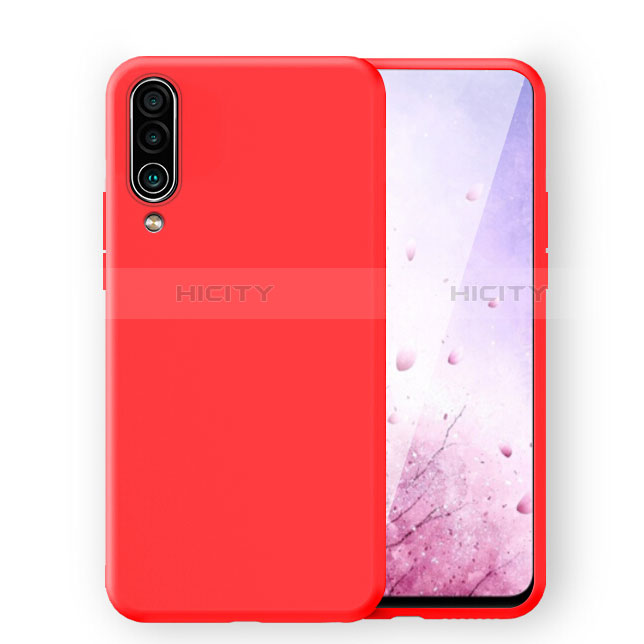 Coque Ultra Fine Silicone Souple 360 Degres Housse Etui C03 pour Samsung Galaxy A70 Rouge Plus