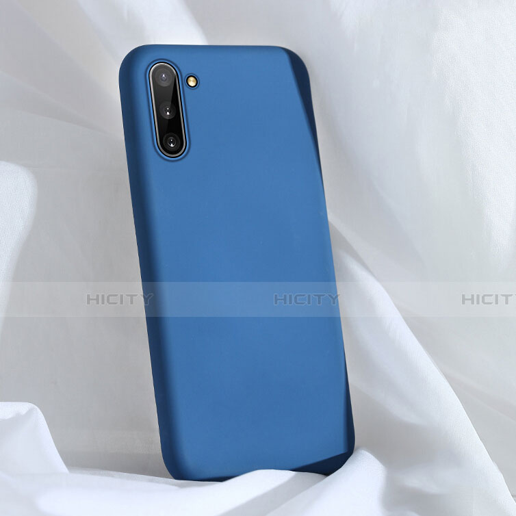 Coque Ultra Fine Silicone Souple 360 Degres Housse Etui C03 pour Samsung Galaxy Note 10 5G Bleu Plus