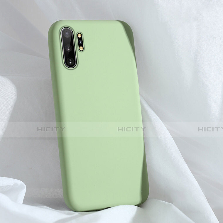 Coque Ultra Fine Silicone Souple 360 Degres Housse Etui C03 pour Samsung Galaxy Note 10 Plus 5G Vert Plus