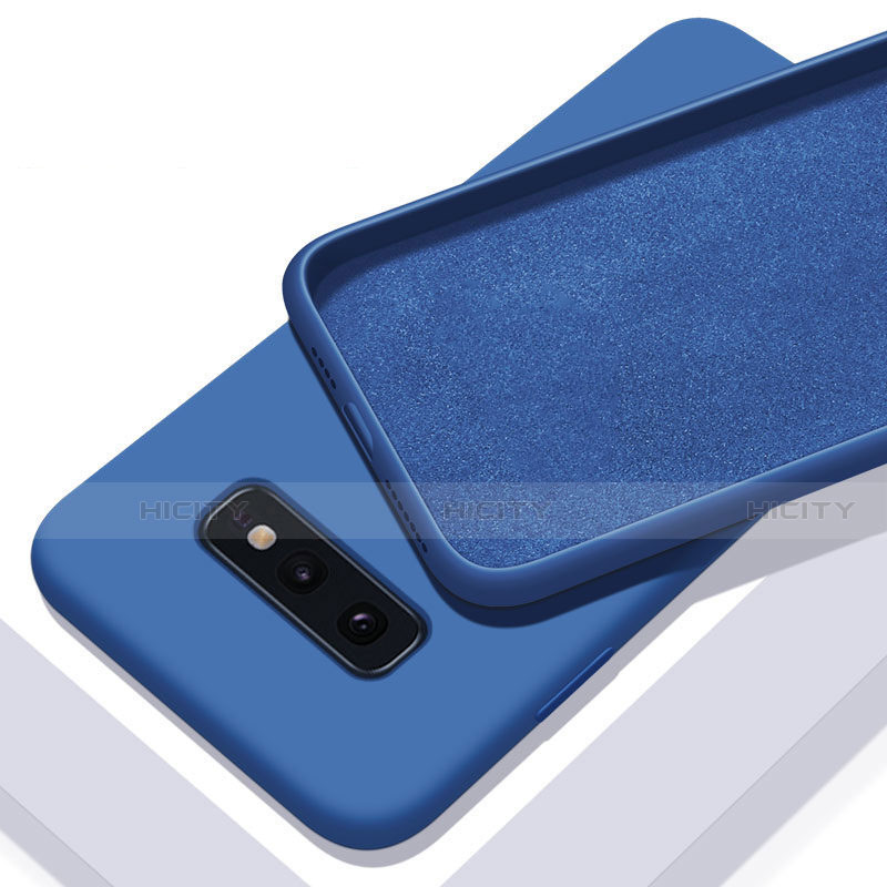 Coque Ultra Fine Silicone Souple 360 Degres Housse Etui C03 pour Samsung Galaxy S10e Bleu Plus