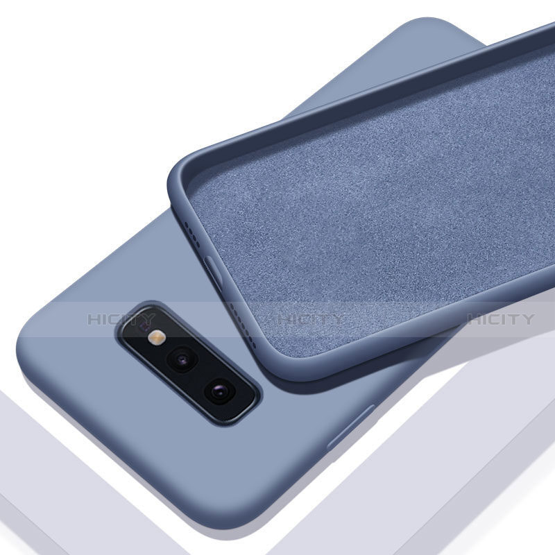 Coque Ultra Fine Silicone Souple 360 Degres Housse Etui C03 pour Samsung Galaxy S10e Gris Plus