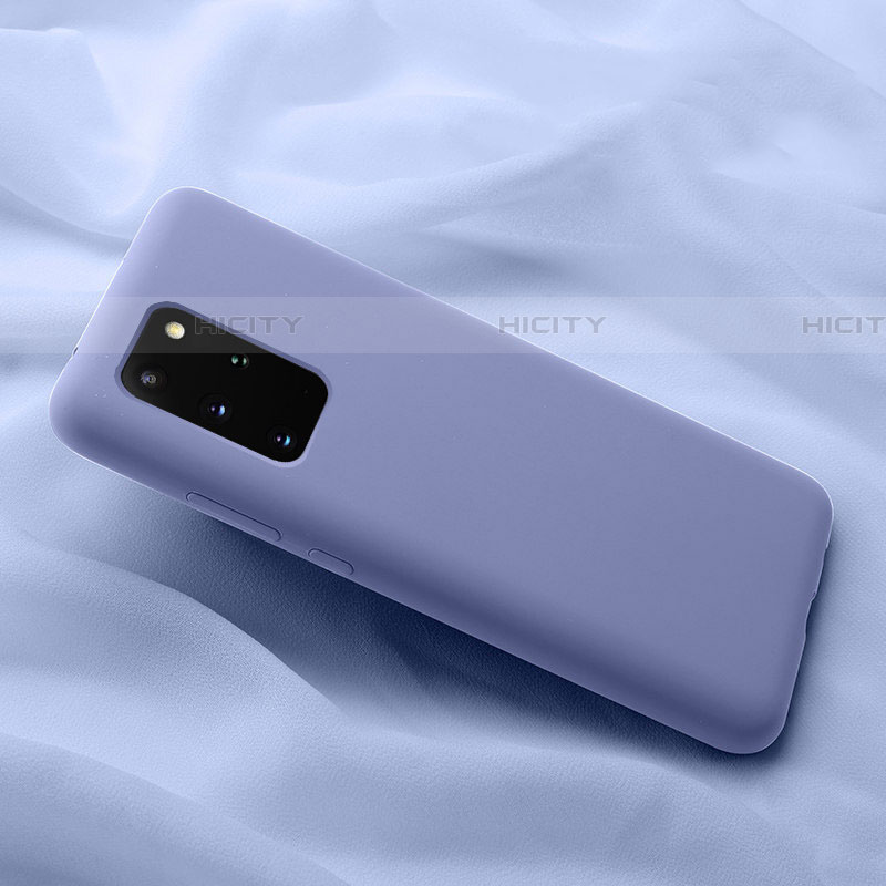 Coque Ultra Fine Silicone Souple 360 Degres Housse Etui C03 pour Samsung Galaxy S20 Plus 5G Violet Plus