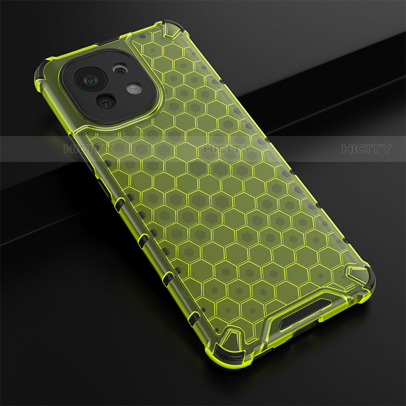 Coque Ultra Fine Silicone Souple 360 Degres Housse Etui C03 pour Xiaomi Mi 11 5G Vert Plus