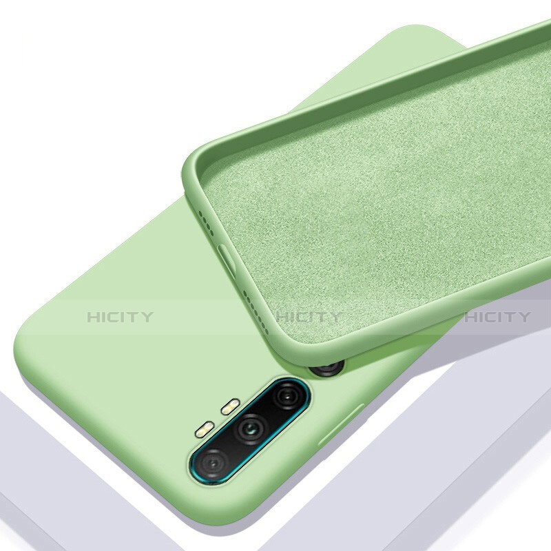 Coque Ultra Fine Silicone Souple 360 Degres Housse Etui C03 pour Xiaomi Mi Note 10 Vert Plus