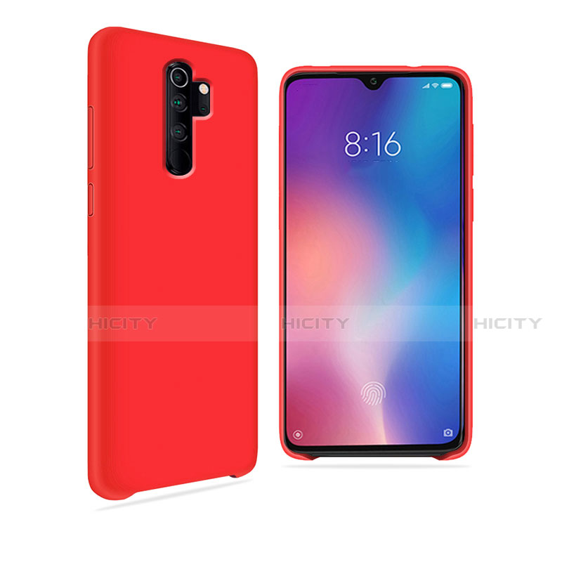 Coque Ultra Fine Silicone Souple 360 Degres Housse Etui C03 pour Xiaomi Redmi Note 8 Pro Rouge Plus