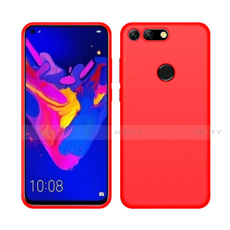 Coque Ultra Fine Silicone Souple 360 Degres Housse Etui C04 pour Huawei Honor V20 Rouge Plus