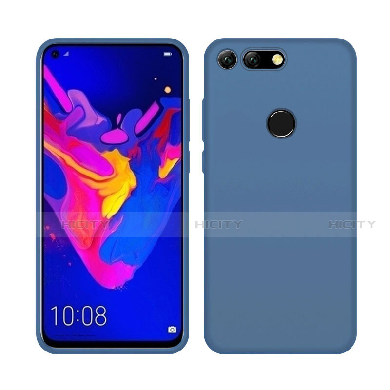 Coque Ultra Fine Silicone Souple 360 Degres Housse Etui C04 pour Huawei Honor View 20 Bleu Plus