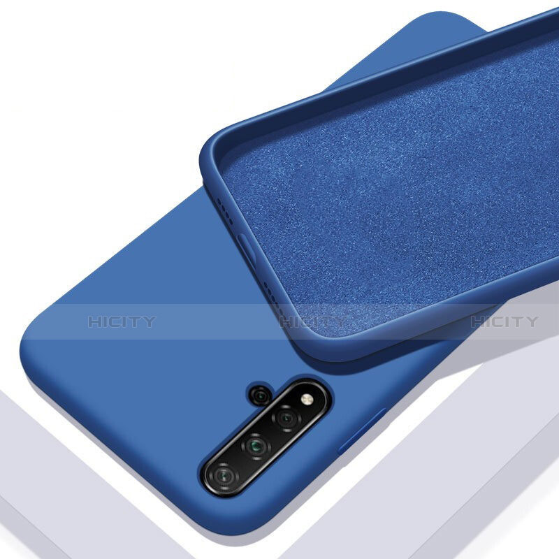 Coque Ultra Fine Silicone Souple 360 Degres Housse Etui C04 pour Huawei Nova 5 Bleu Plus