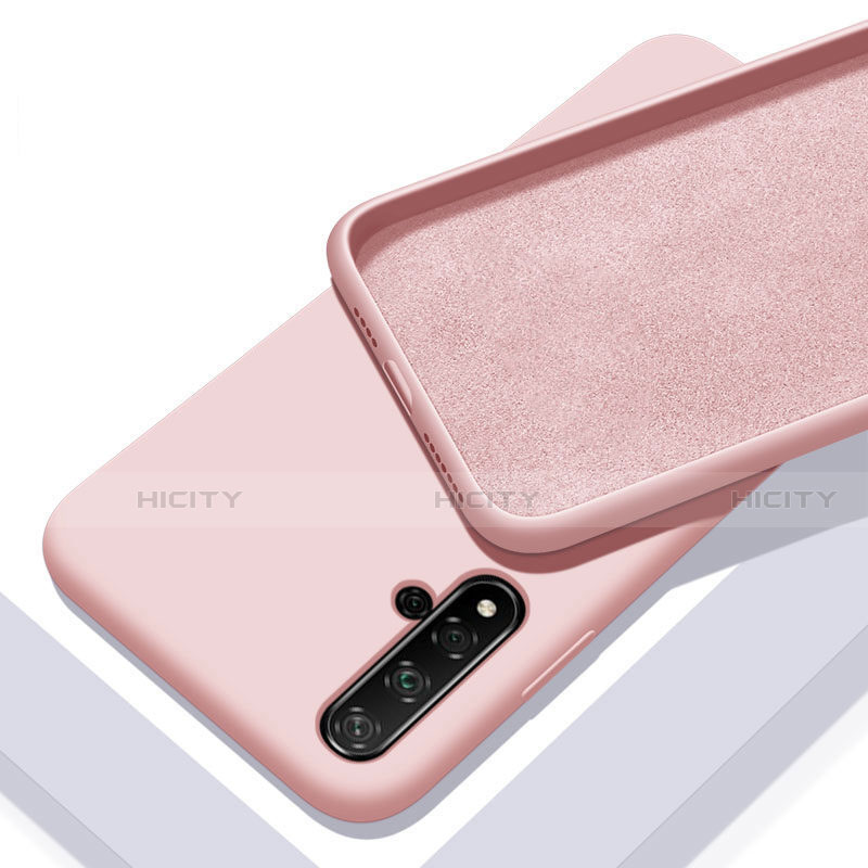 Coque Ultra Fine Silicone Souple 360 Degres Housse Etui C04 pour Huawei Nova 5 Pro Rose Plus