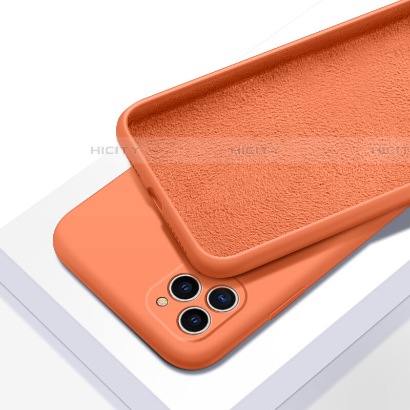 Coque Ultra Fine Silicone Souple 360 Degres Housse Etui C05 pour Apple iPhone 11 Pro Max Orange Plus