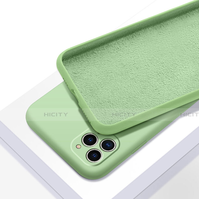 Coque Ultra Fine Silicone Souple 360 Degres Housse Etui C05 pour Apple iPhone 11 Pro Vert Plus