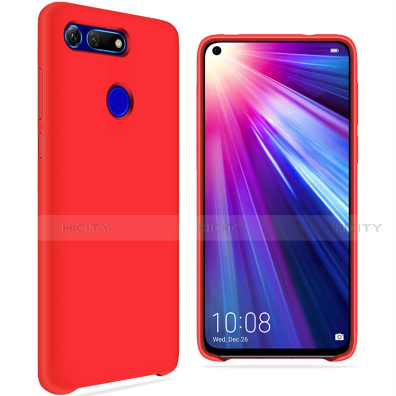 Coque Ultra Fine Silicone Souple 360 Degres Housse Etui C05 pour Huawei Honor V20 Rouge Plus