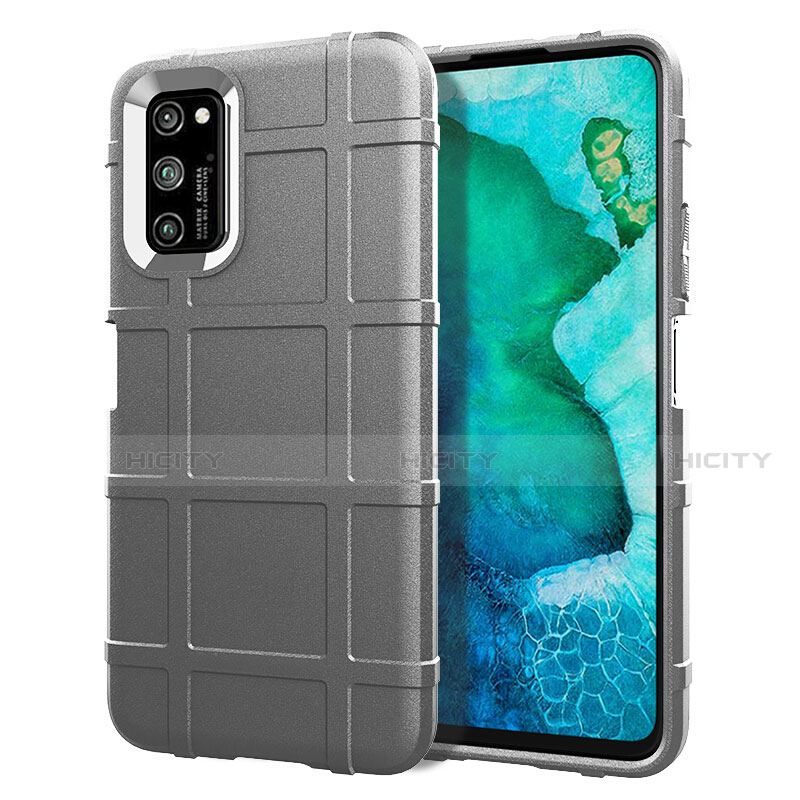 Coque Ultra Fine Silicone Souple 360 Degres Housse Etui C05 pour Huawei Honor V30 Pro 5G Argent Plus