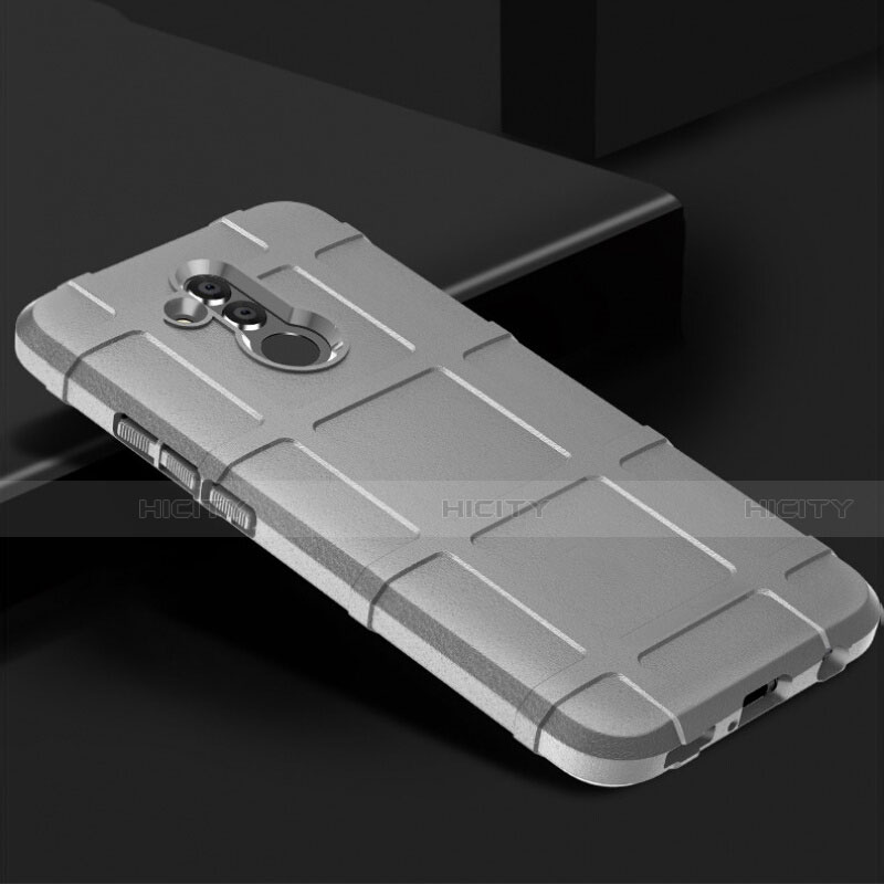 Coque Ultra Fine Silicone Souple 360 Degres Housse Etui C05 pour Huawei Mate 20 Lite Argent Plus