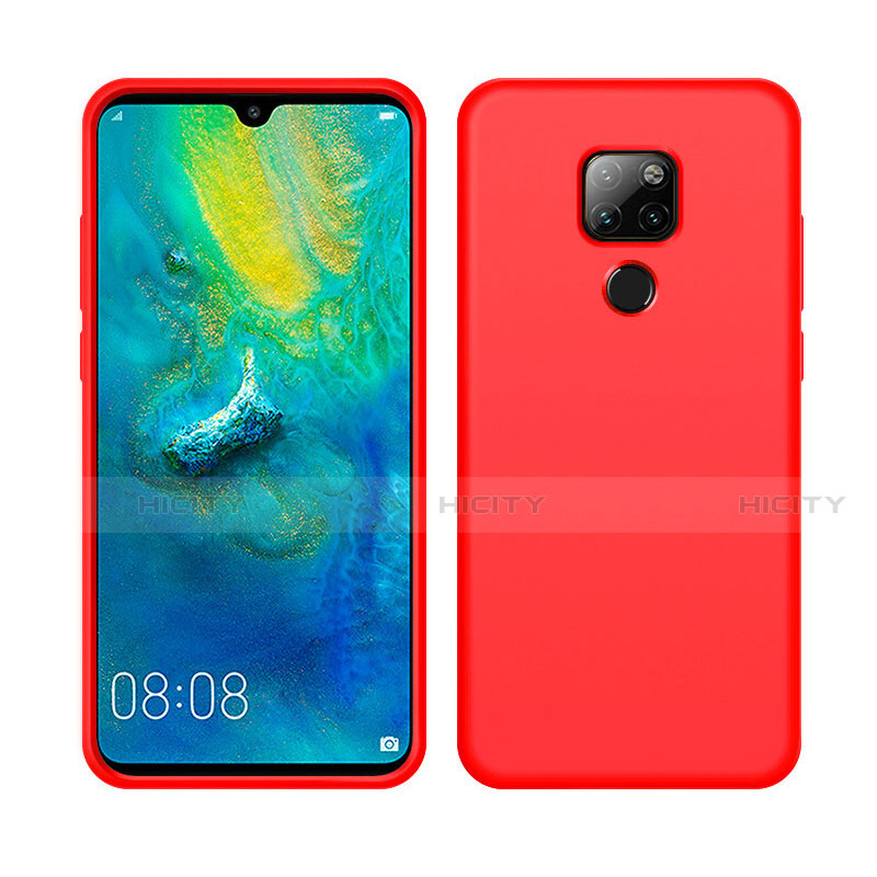 Coque Ultra Fine Silicone Souple 360 Degres Housse Etui C05 pour Huawei Mate 20 X 5G Rouge Plus