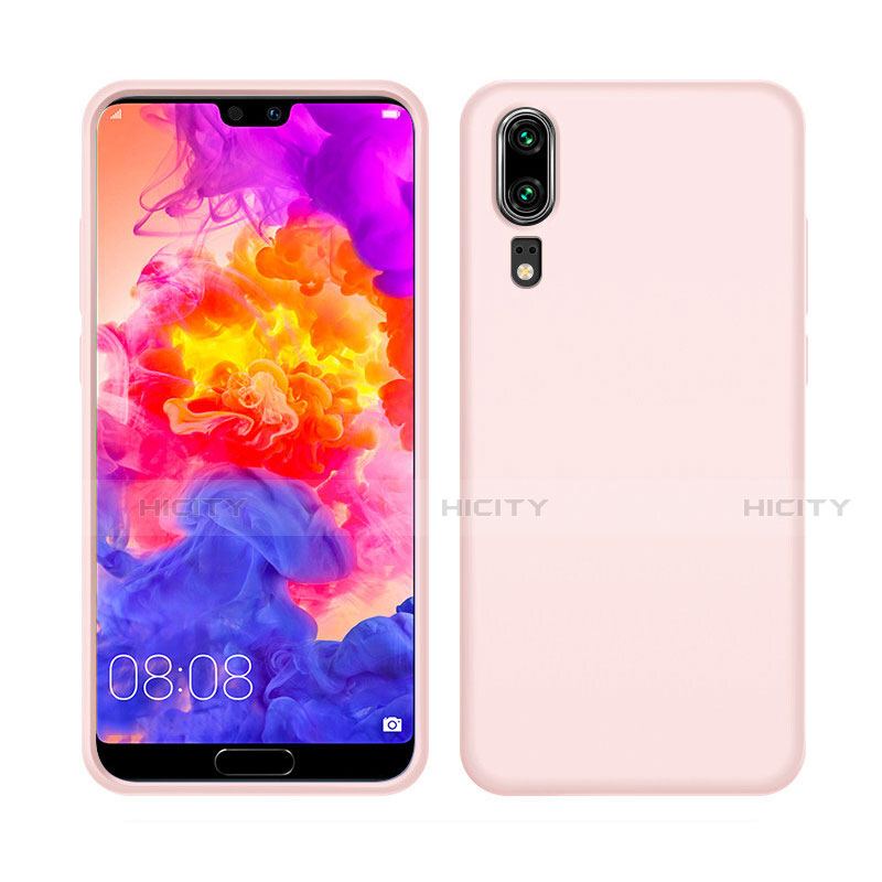 Coque Ultra Fine Silicone Souple 360 Degres Housse Etui C05 pour Huawei P20 Rose Plus