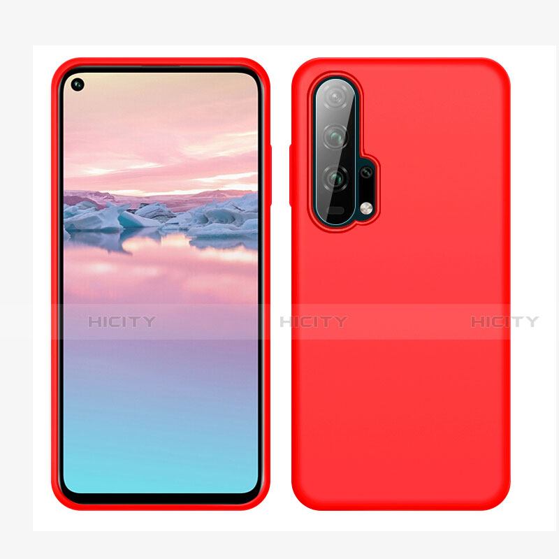 Coque Ultra Fine Silicone Souple 360 Degres Housse Etui C06 pour Huawei Honor 20 Pro Rouge Plus