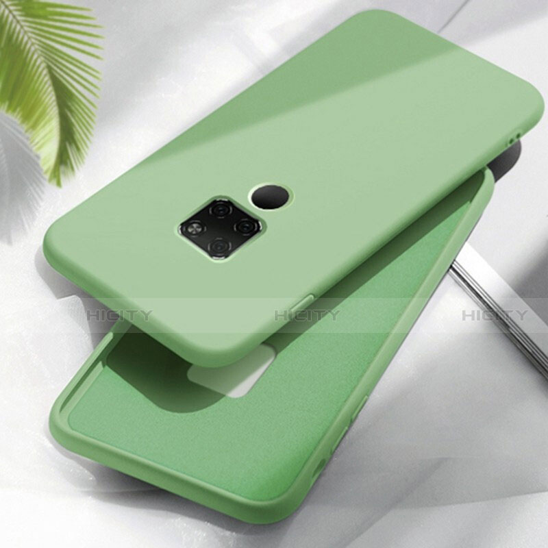 Coque Ultra Fine Silicone Souple 360 Degres Housse Etui C06 pour Huawei Mate 20 Vert Plus