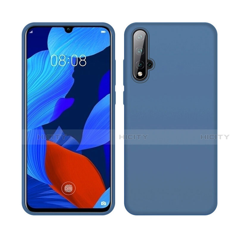 Coque Ultra Fine Silicone Souple 360 Degres Housse Etui C06 pour Huawei Nova 5 Bleu Plus