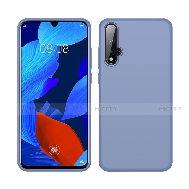 Coque Ultra Fine Silicone Souple 360 Degres Housse Etui C06 pour Huawei Nova 5 Pro Gris Plus