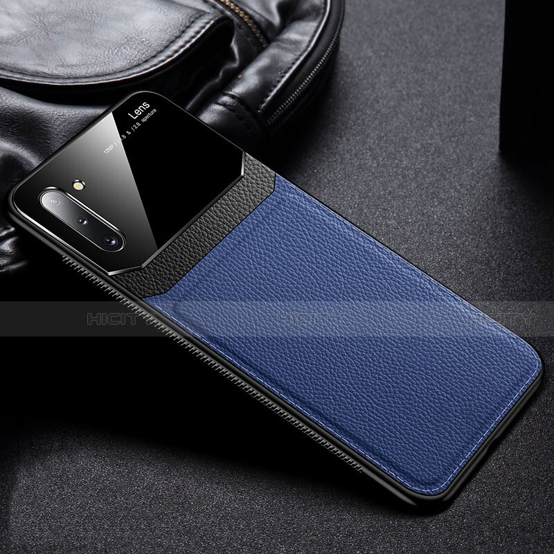 Coque Ultra Fine Silicone Souple 360 Degres Housse Etui C06 pour Samsung Galaxy Note 10 5G Bleu Plus