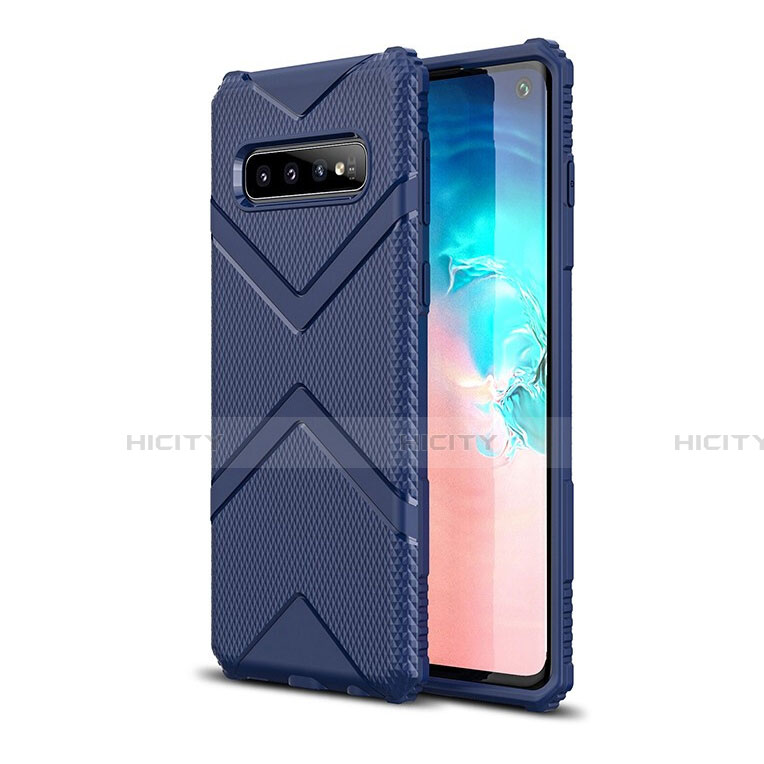 Coque Ultra Fine Silicone Souple 360 Degres Housse Etui C06 pour Samsung Galaxy S10 Plus