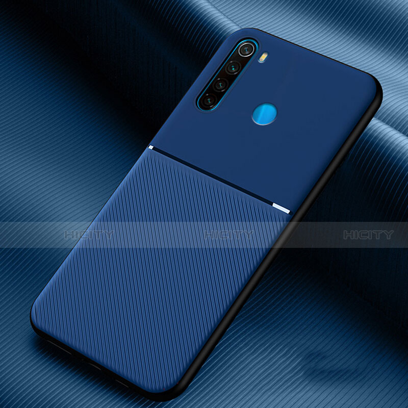 Coque Ultra Fine Silicone Souple 360 Degres Housse Etui C06 pour Xiaomi Redmi Note 8 (2021) Bleu Plus