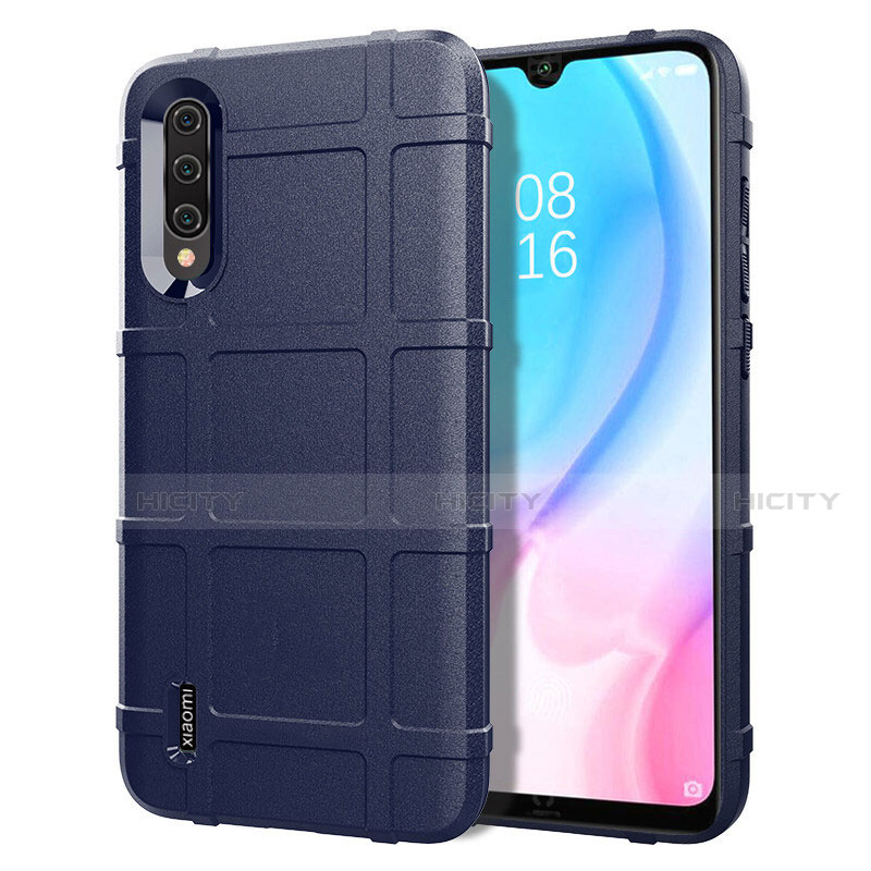 Coque Ultra Fine Silicone Souple 360 Degres Housse Etui C07 pour Xiaomi Mi A3 Bleu Plus