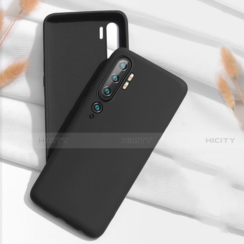 Coque Ultra Fine Silicone Souple 360 Degres Housse Etui C07 pour Xiaomi Mi Note 10 Pro Noir Plus