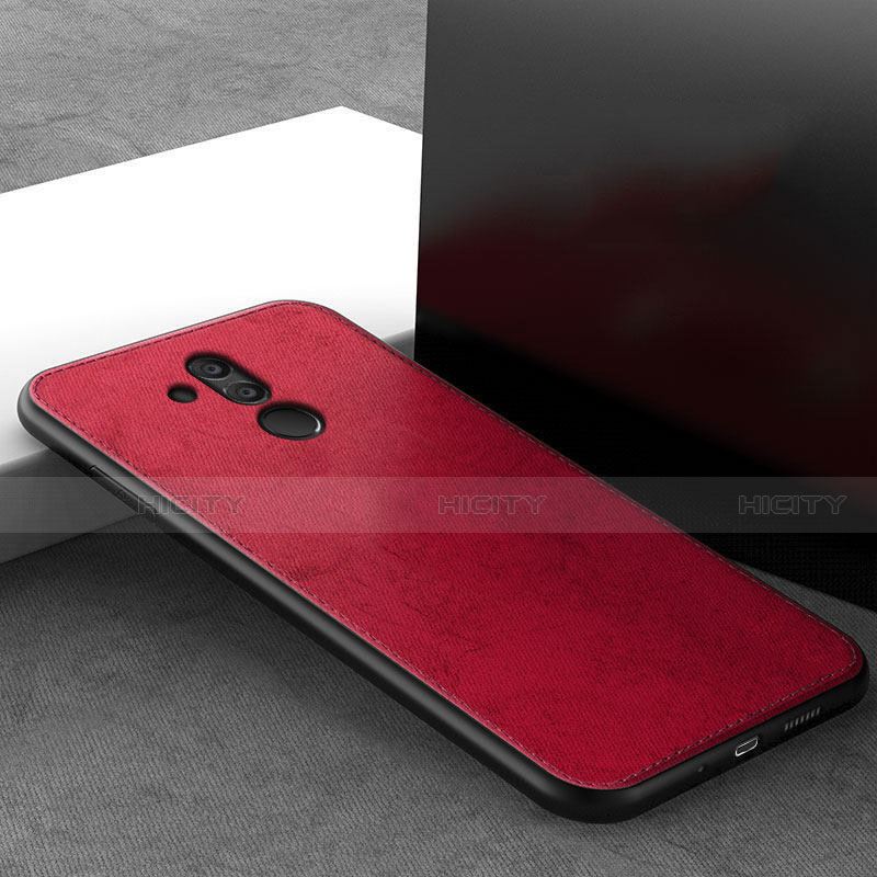 Coque Ultra Fine Silicone Souple 360 Degres Housse Etui C09 pour Huawei Mate 20 Lite Rouge Plus