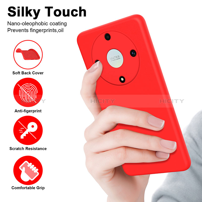 Coque Ultra Fine Silicone Souple 360 Degres Housse Etui H01P pour Huawei Honor Magic5 Lite 5G Plus