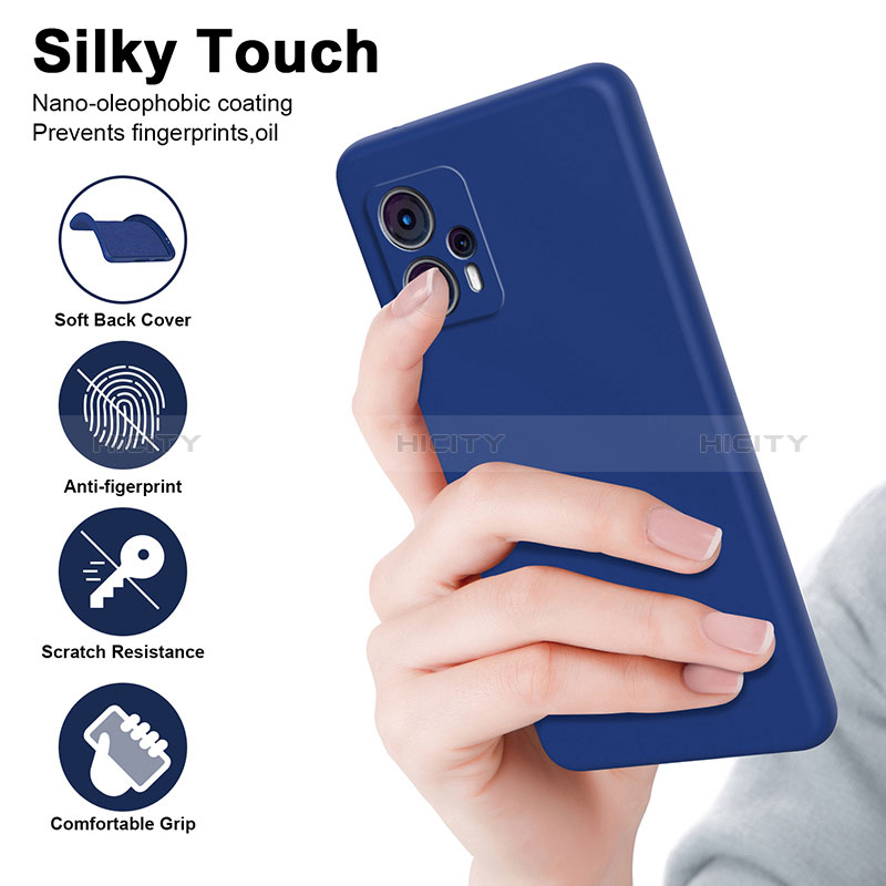 Coque Ultra Fine Silicone Souple 360 Degres Housse Etui H01P pour Motorola Moto G13 Plus