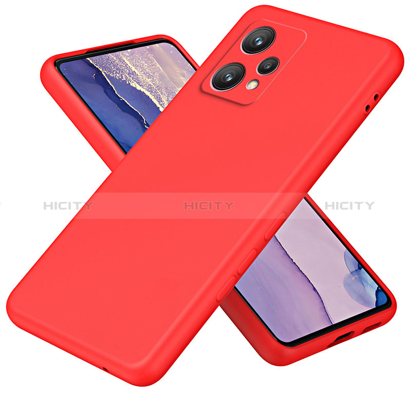 Coque Ultra Fine Silicone Souple 360 Degres Housse Etui H01P pour Realme 9 4G Rouge Plus