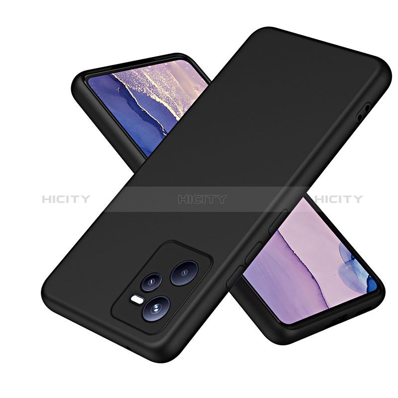 Coque Ultra Fine Silicone Souple 360 Degres Housse Etui H01P pour Realme C35 Noir Plus