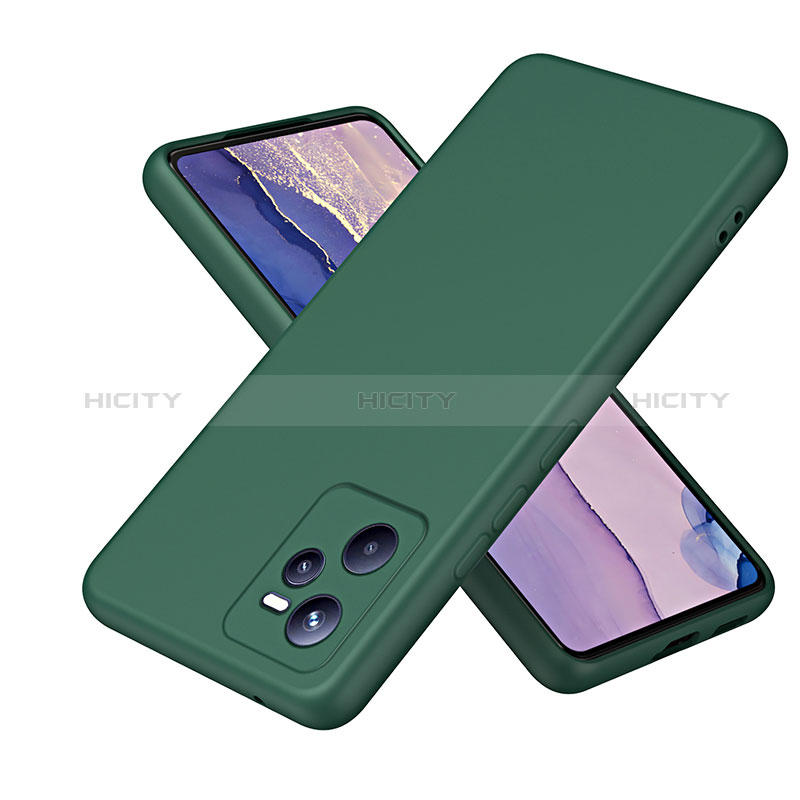 Coque Ultra Fine Silicone Souple 360 Degres Housse Etui H01P pour Realme C35 Vert Plus