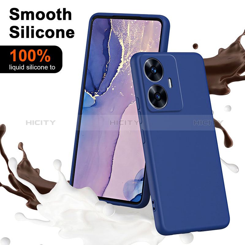 Coque Ultra Fine Silicone Souple 360 Degres Housse Etui H01P pour Realme C55 Plus