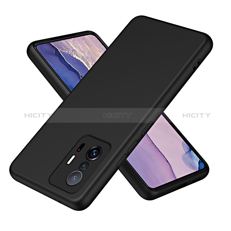 Coque Ultra Fine Silicone Souple 360 Degres Housse Etui H01P pour Xiaomi Mi 11T 5G Noir Plus