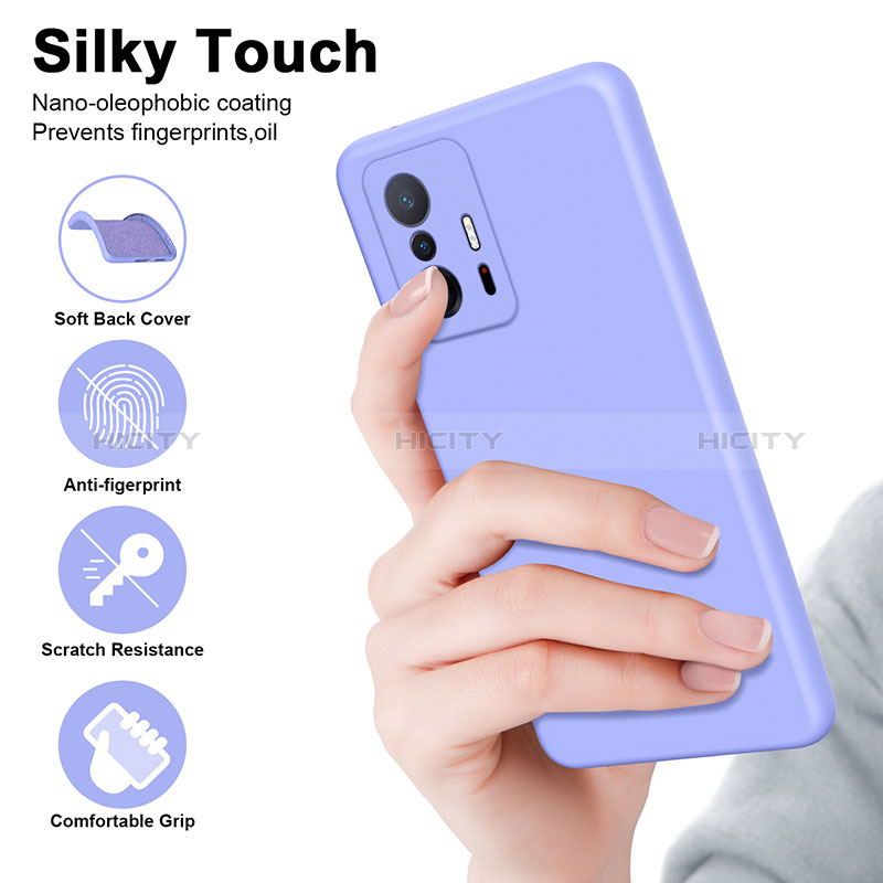 Coque Ultra Fine Silicone Souple 360 Degres Housse Etui H01P pour Xiaomi Mi 11T Pro 5G Plus