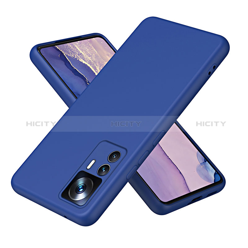 Coque Ultra Fine Silicone Souple 360 Degres Housse Etui H01P pour Xiaomi Mi 12T Pro 5G Bleu Plus