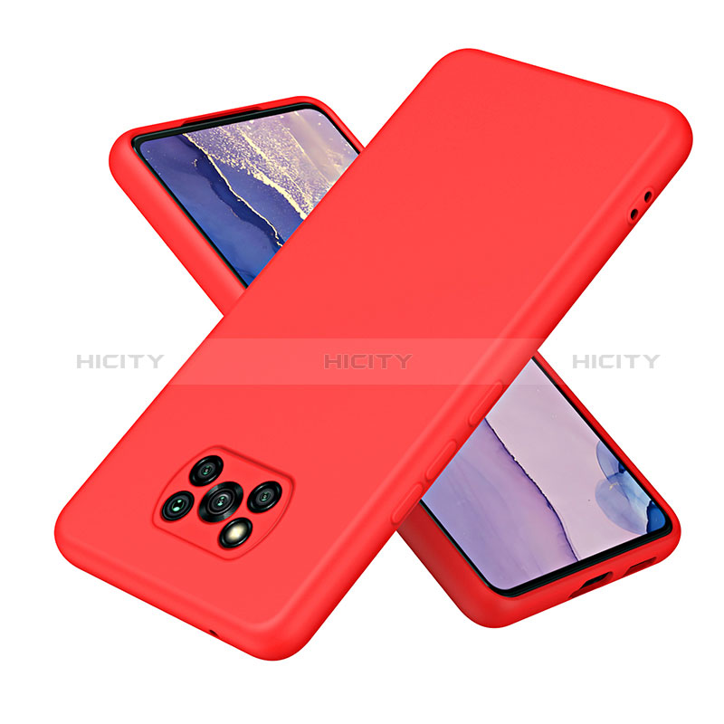 Coque Ultra Fine Silicone Souple 360 Degres Housse Etui H01P pour Xiaomi Poco X3 Rouge Plus