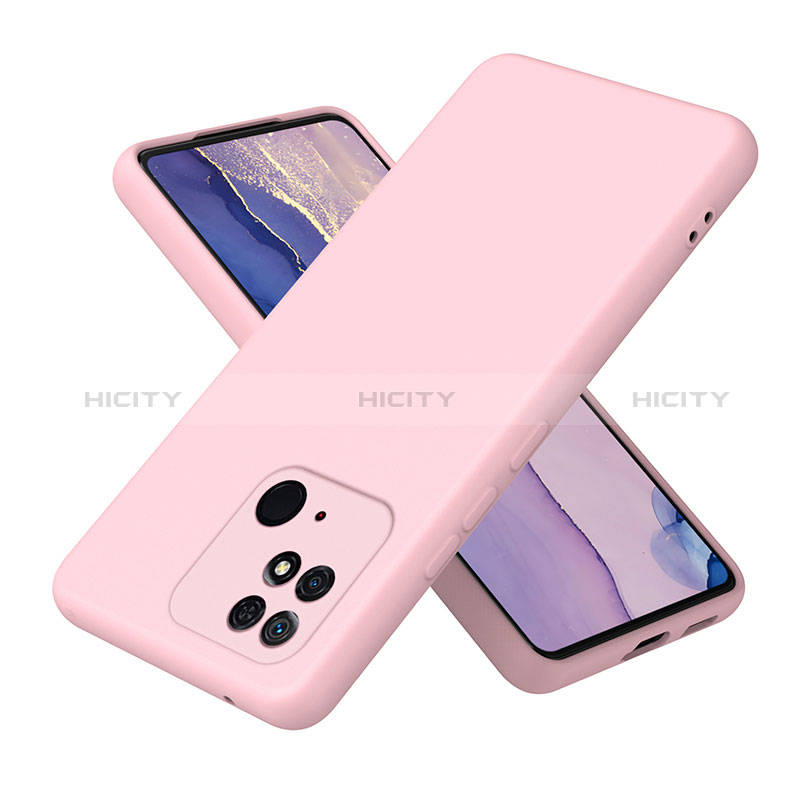 Coque Ultra Fine Silicone Souple 360 Degres Housse Etui H01P pour Xiaomi Redmi 10 India Or Rose Plus